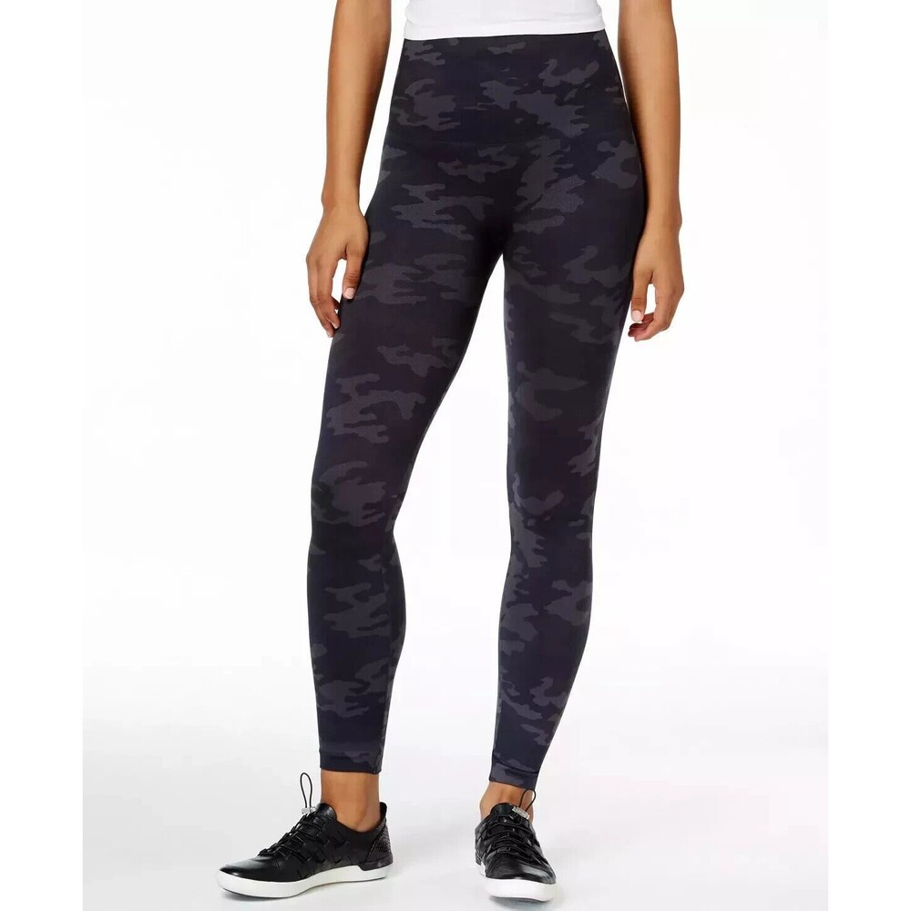 SPANX Black Camo Leggings NWT - Picture 3 of 10